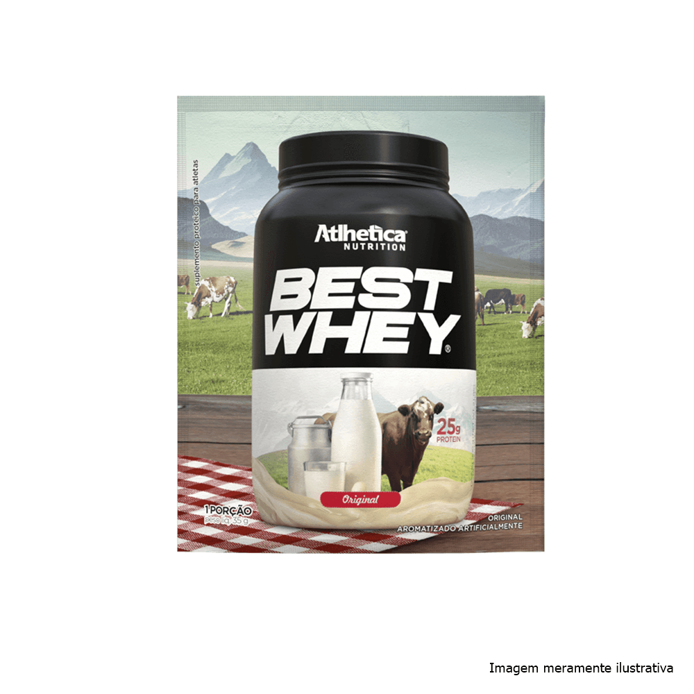 Best Whey 1 Sachê 35g Original Atlhetica Nutrition 5198