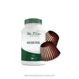 Kit com 20 Cps de Morosil + 10 Unidades Chocolate com Morosil